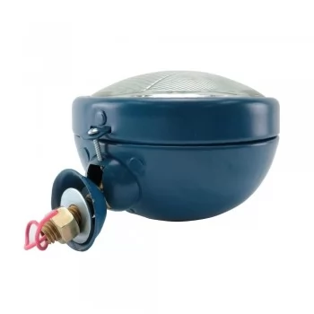 FAROL DIANTEIRO AZUL COM LAMPADA - FORD 4600 / 5600 / 6600