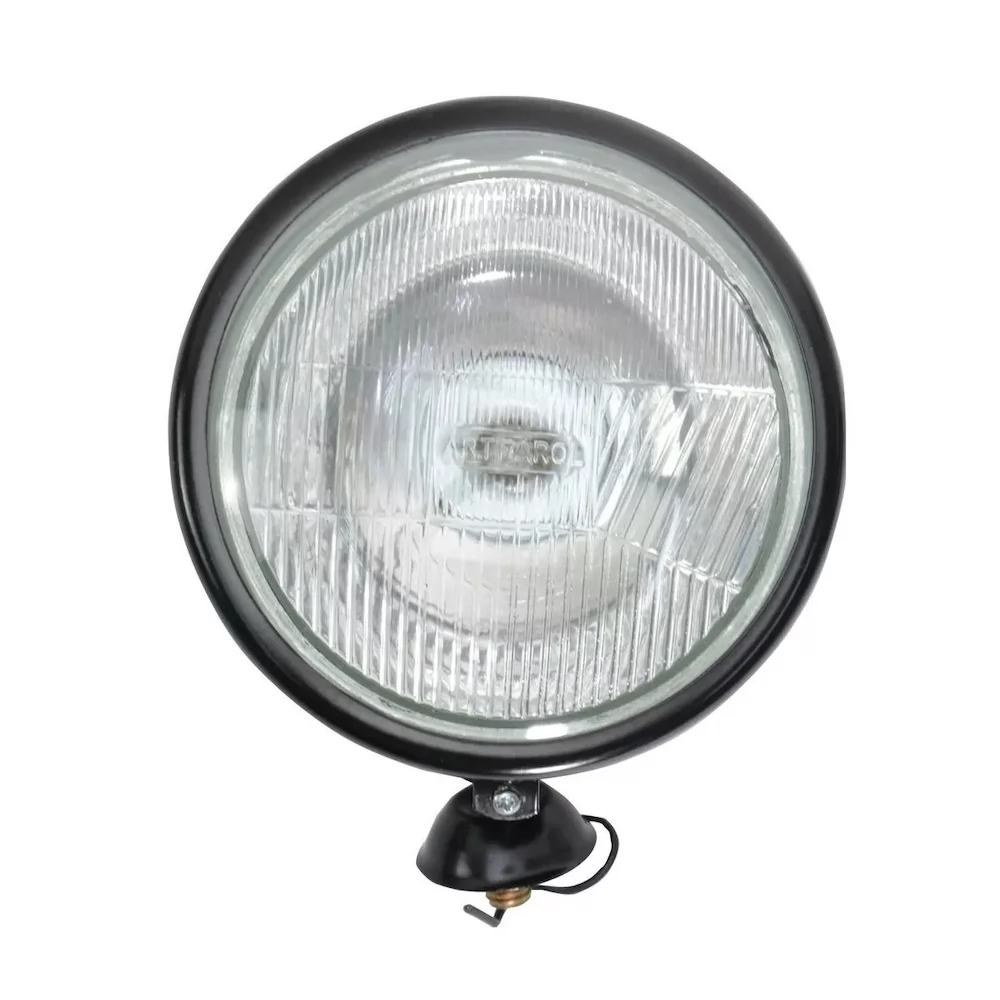 FAROL DIANTEIRO PRETO COM LAMPADA - FORD E NH 4600 / 5600 / 6600 / 4610 / 5610 / 6610 / 7610 / 7810 / 4630 / 5030 / 5630 / 6630 / 7630 / 8030